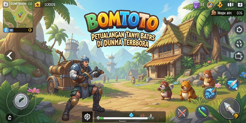 Gameplay menarik dunia terbuka di BOMTOTO.