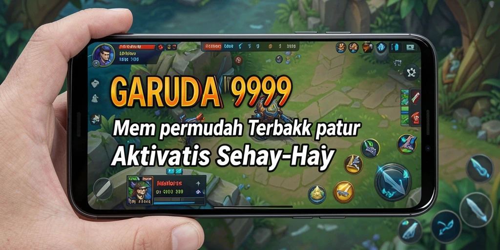 Tampilan screenshot dari aplikasi GARUDA999 yang memudahkan penggunaan.