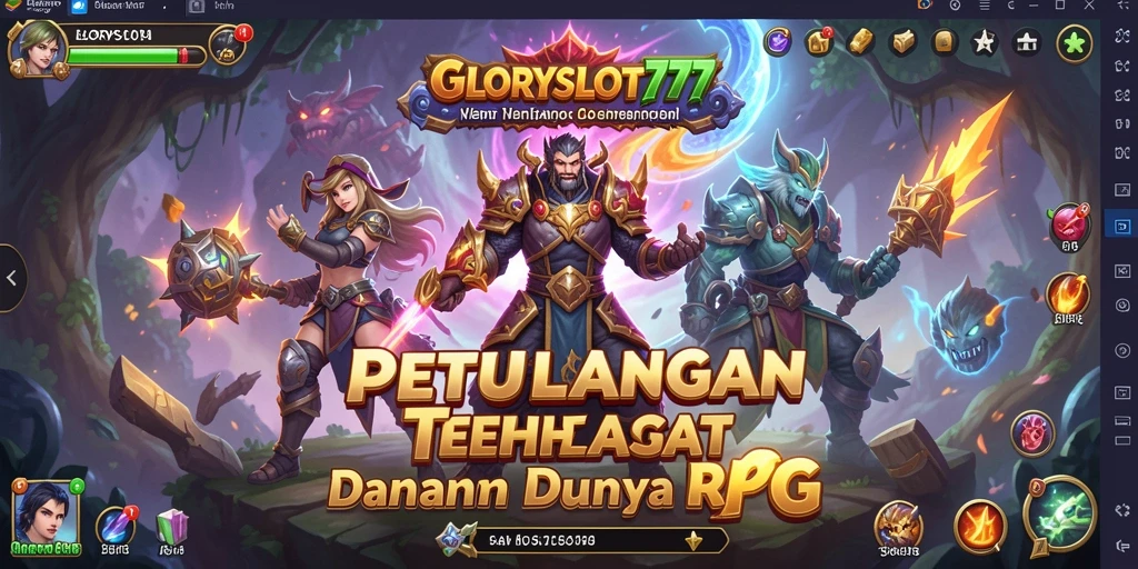 Gameplay seru dan strategi mendalam dalam GLORYSLOT777.