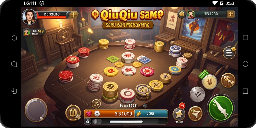 Gameplay menarik saat bermain QiuQiu di LG111.