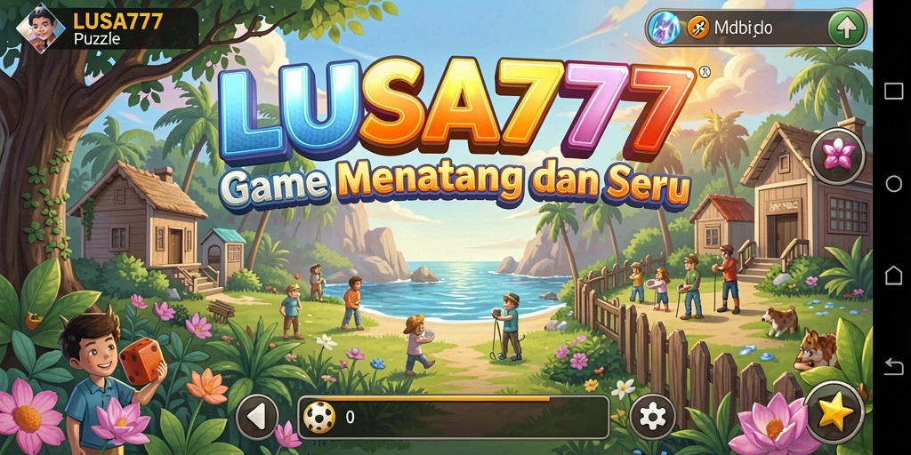 Gameplay menarik LUSA777 dengan berbagai tantangan puzzle.