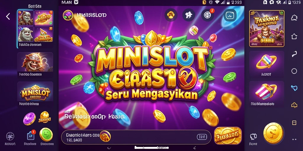 Gameplay seru dan menghibur di <strong>MINISLOT</strong> dengan banyak pilihan mesin slot.