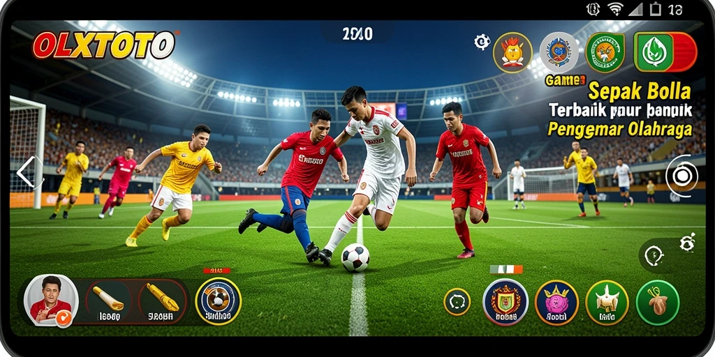 Tangkapan layar utama OLXTOTO menunjukkan aksi seru dalam pertandingan sepak bola.