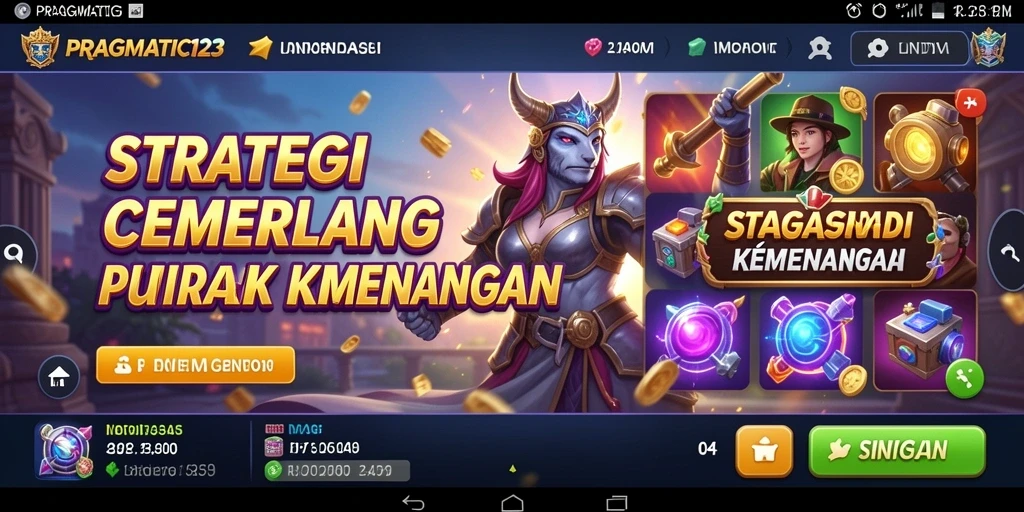 Gameplay menarik PRAGMATIC123 dengan strategi yang cerdas.