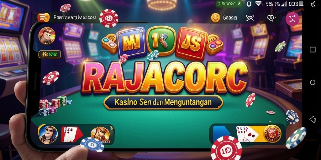 Tampilan gameplay menarik dari RAJACORC menawarkan keseruan tanpa batas.