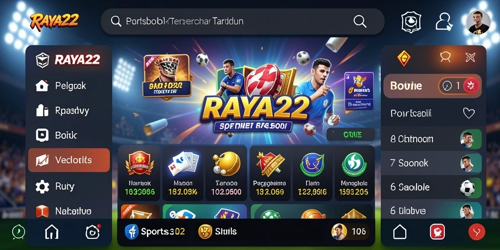 Tampilan gameplay taruhan yang realistis dan menarik di RAYA22.