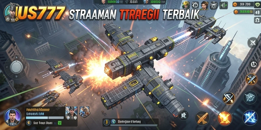 Tampilan gameplay yang seru dan penuh strategi.